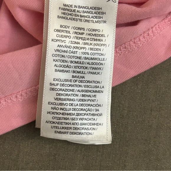 Ralph Lauren Baby Boy’s Pink Short Sleeve Tee w/Blue Polo Pony Size 6 Months - Picture 6 of 8